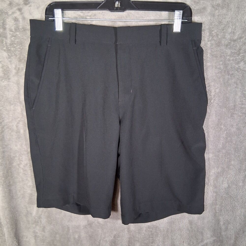 Nike Dry Fit Golf Shorts Black On Black Mens Medium 32 Inseam 9 1/2 NWOT